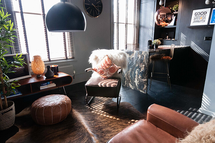 Open plan sitting room