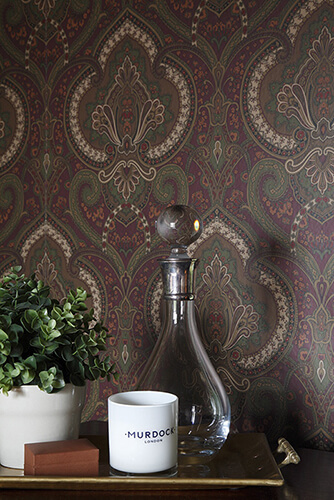 Ralph Lauren Castlehead Paisley Wallpaper