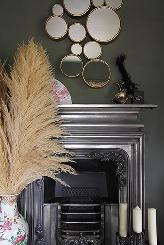 Victorian fireplace
