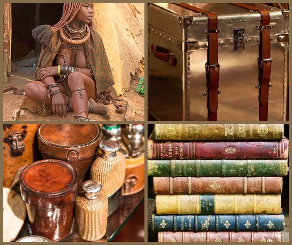 out of africa mood board