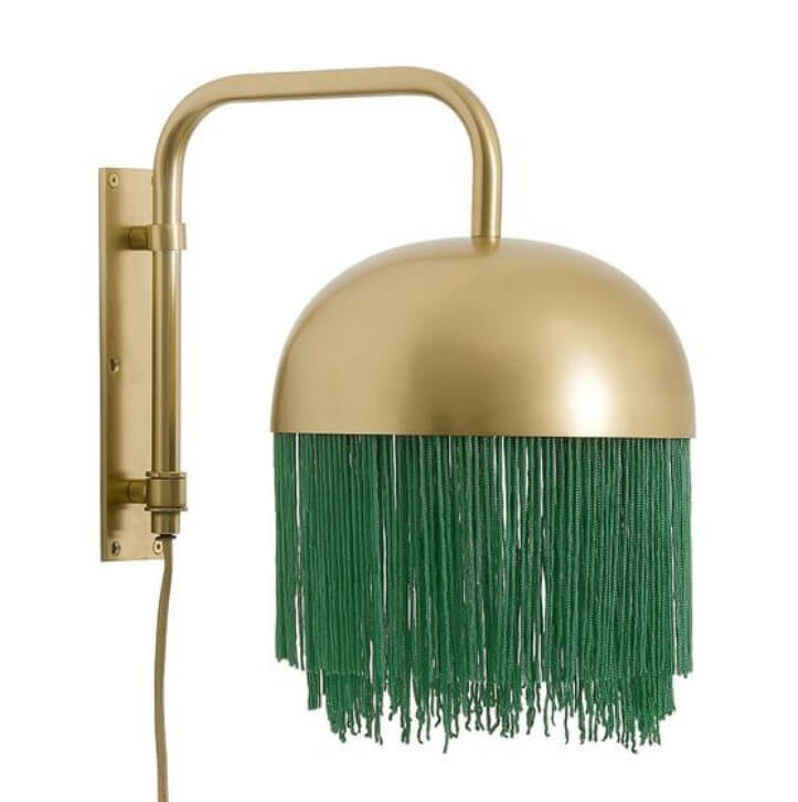 Audenza fringed wall light