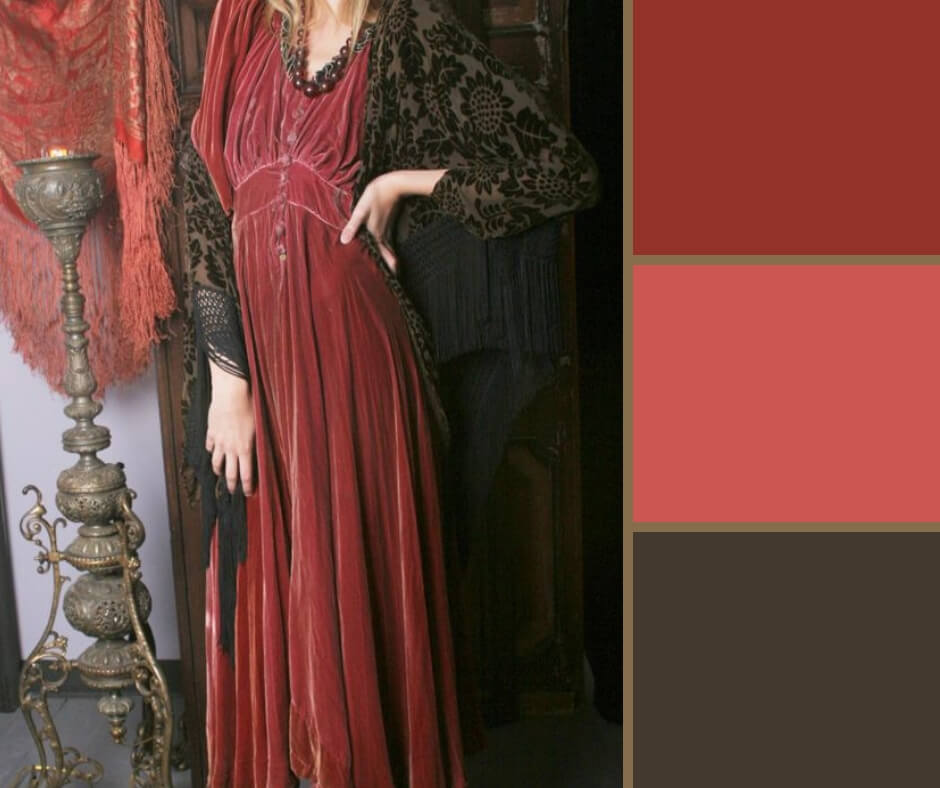 vintage red