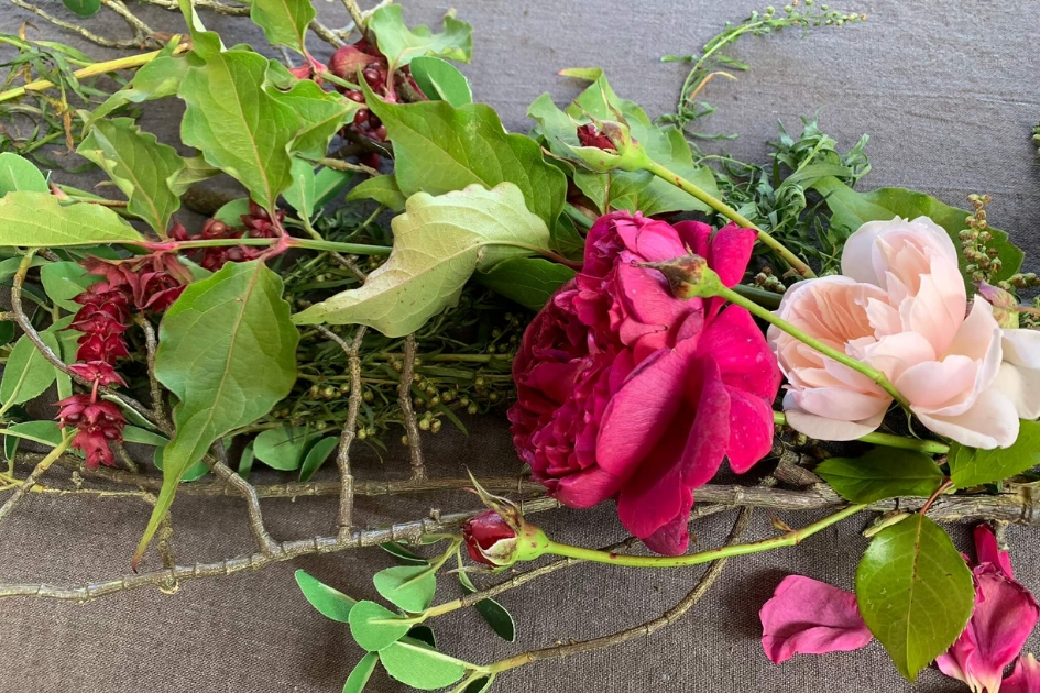 How to make an autumn table centre piece