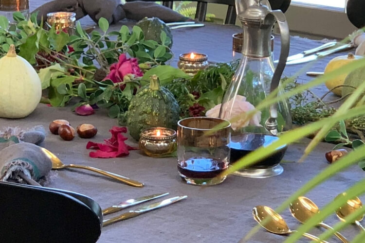 Autumnal Tablescape